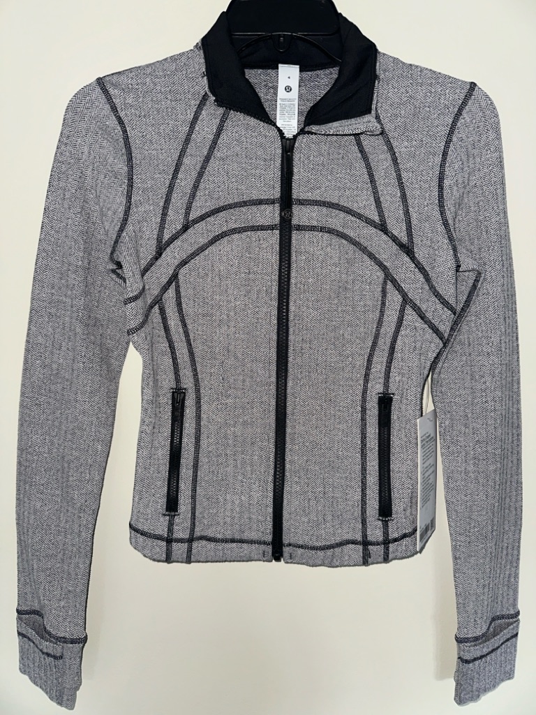 Lululemon Athletica Define Cropped Jacket In Herringbone